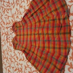 Isaac Mizrahi for Target 20th Anniversary Collection Pink and Orange Plaid Dress